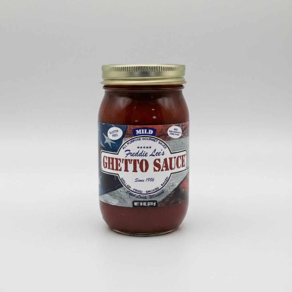 Freddie Lee's Ghetto Sauce Mild 18 oz Jar