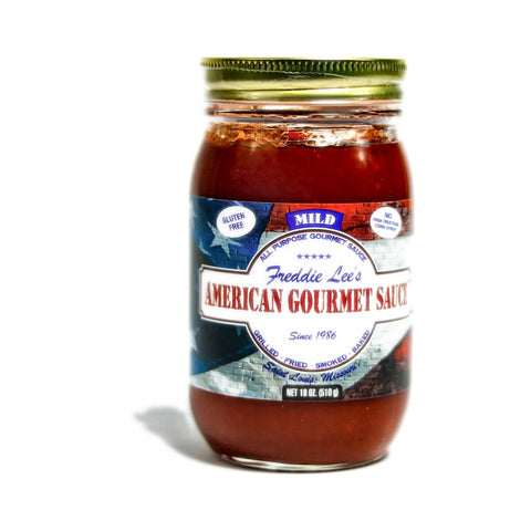 Freddie Lee's American Gourmet Sauce, mild, 18 oz jar