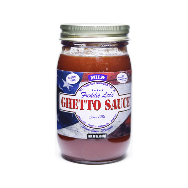 Freddie Lee's Ghetto Sauce Mild 18 oz Jar